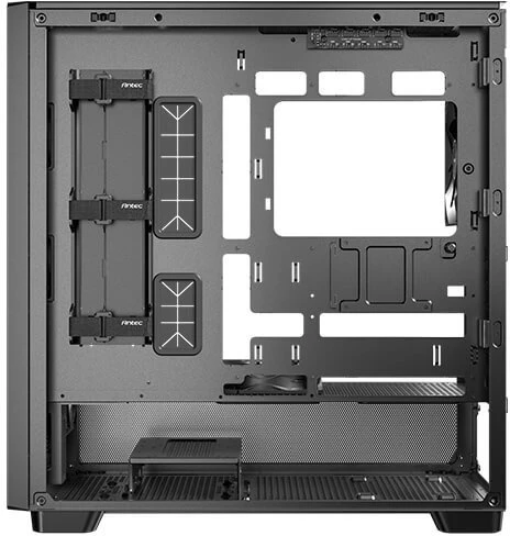 Antec FLUX SE „Midi Tower“ Juoda, Medinė