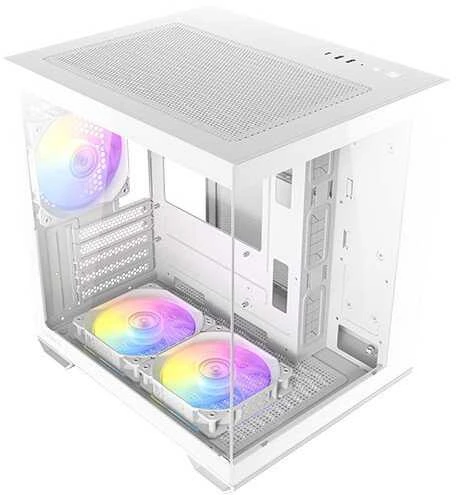 Antec Geh Mini CX60M ARGB Micro-ATX/Mini-ITX o.N. WH mažmeninė prekyba