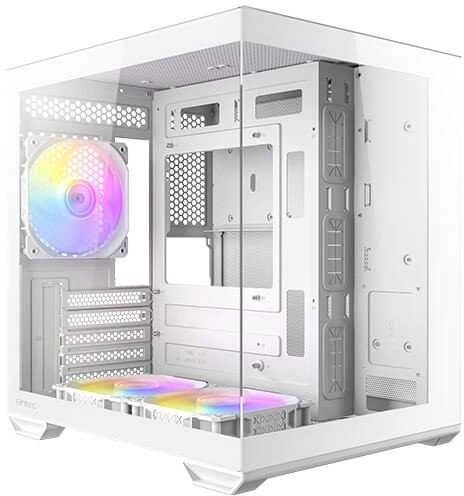 Antec Geh Mini CX60M ARGB Micro-ATX/Mini-ITX o.N. WH mažmeninė prekyba