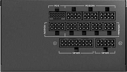 Maitinimo šaltinis Antec GSK750 EC ATX 3.1 Gold 750W (0-761345-20056-1)