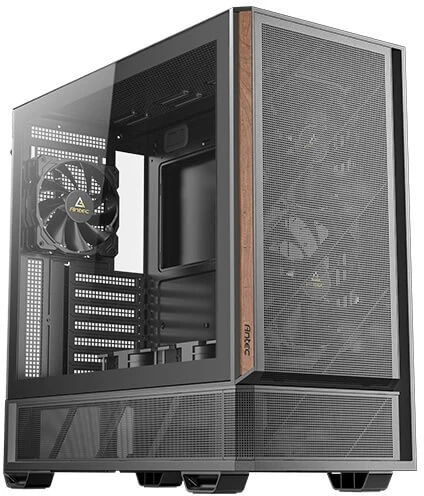 „Antec P30 ARGB“ kompiuterio korpusas, vidutinio dydžio bokštas, ATX, grūdintas stiklas – juodas