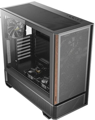 „Antec P30 ARGB“ kompiuterio korpusas, vidutinio dydžio bokštas, ATX, grūdintas stiklas – juodas