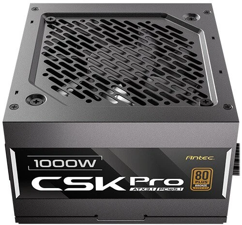 Maitinimo šaltinis Antec Signature CSK1000 Pro ATX 3.1 1000W (0-761345-20073-8)