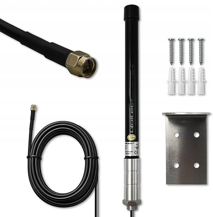 Qoltec 4G LTE antena 15dBi išorinė SMA fibra