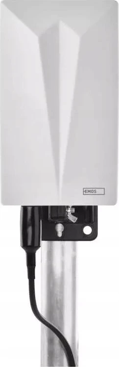 Universali lauko/vidaus DVB-T antena su stiprintuvu CAMP-V400 0-80km EMOS