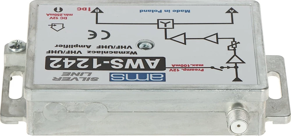 WZMACNIACZ ANTENOWY AWS-1242 AMS
