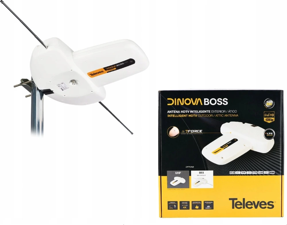 Televes DINOVA BOSS MIX antena (LTE700 – antrasis skaitmeninis dividendas)