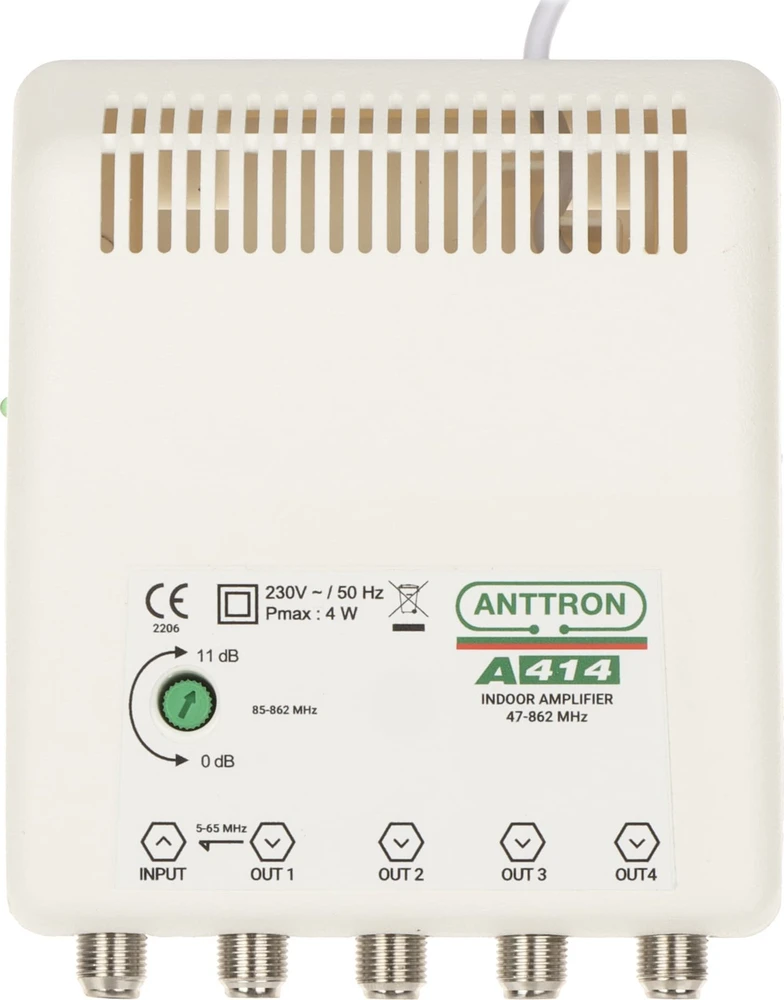 WZMACNIACZ ANTENOWY ANTTRON-A414