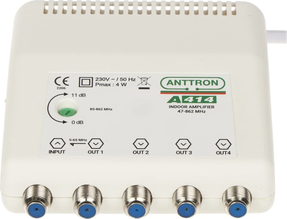 WZMACNIACZ ANTENOWY ANTTRON-A414