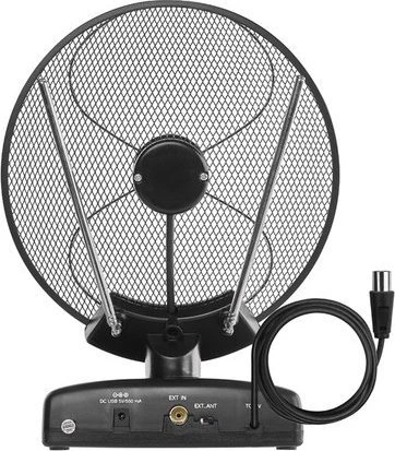 Antena kambarinė FM/DAB/DVB-T2 su LTE/4G/5G filtru J0705 EMOS
