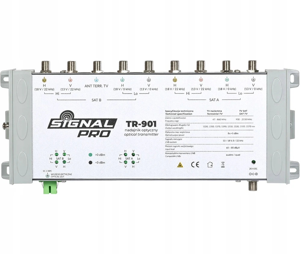 Iskra TR-901 SIGNAL PRO optinis siųstuvas