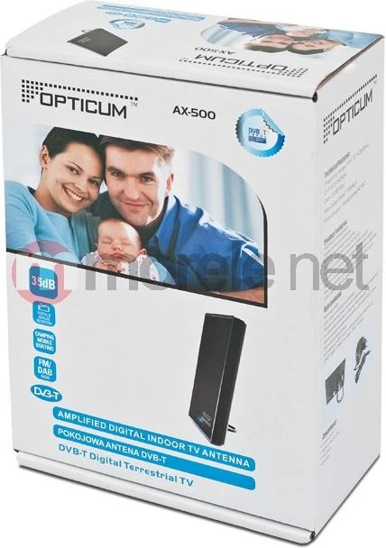 Opticum TV antena HD 550 stiprinimas 14 dB