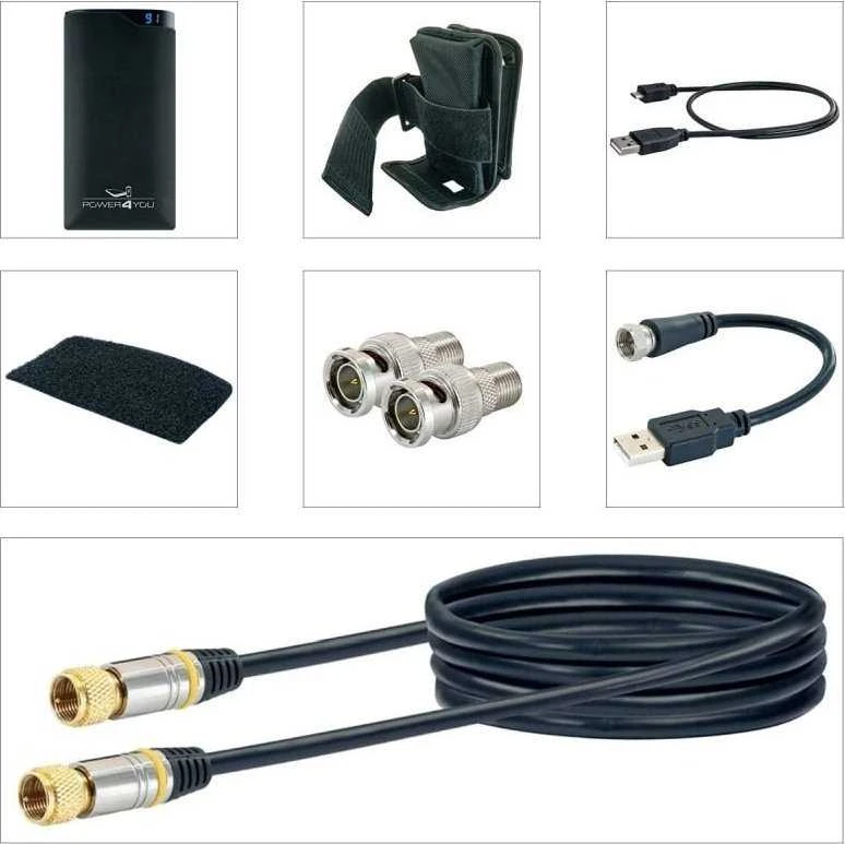 Antena RTV Schwaiger Schwaiger Sat-Finder HD inkl. Akku