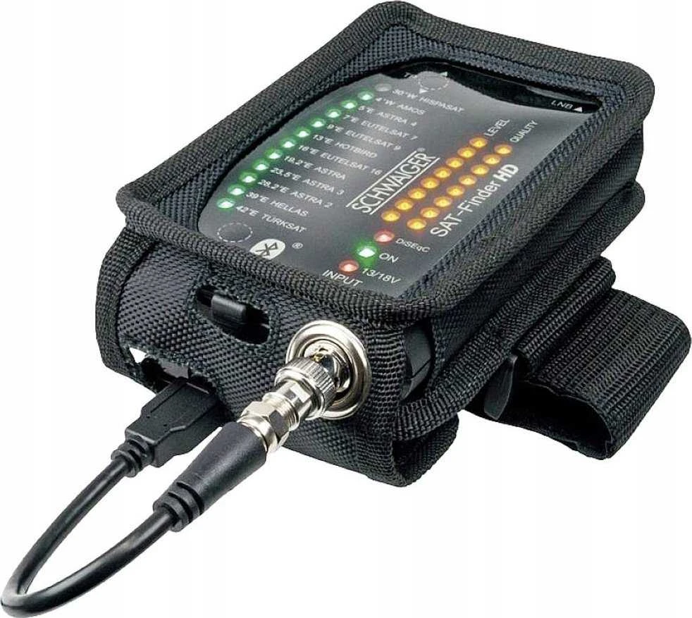 Antena RTV Schwaiger Schwaiger Sat-Finder HD inkl. Akku