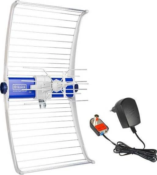 DVB-T/T2 ASR IQ 5G 700 PROTECTED 2023 TV antena su ZZA-7 Telkom Telmor maitinimo šaltiniu