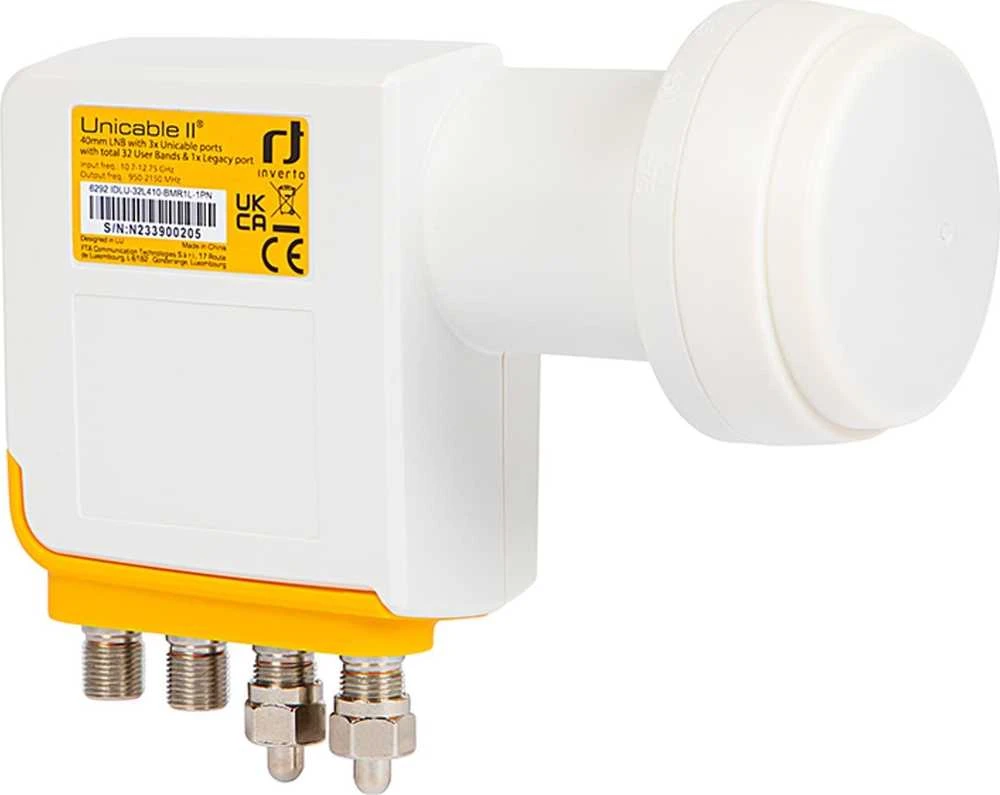 Blow Konwerter SAT INVERTO QUAD UNICABLE II + 1 senas prievadas