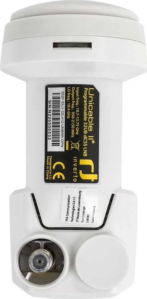 Blow Konwerter SAT INVERTO QUAD UNICABLE II + 1 senas prievadas