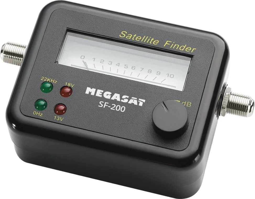 Antena satelitarna Megasat SF-200 Satellite Finder – Juodas