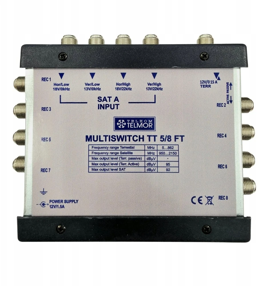 Multiswitch TT 5/8 Telmor – galutinis