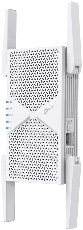 Maršrutizatorius TP-LINK BE6500 dviejų dažnių „Wi-Fi 7“ diapazono plėtiklis | RE405BE | 2,4 GHz, 5 GHz | 802.11ax | 688/5764 Mbit/s | Ethernet LAN (RJ-45) jungtis 1 | MU-MiMO Ne | PoE