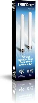 Šakotuvas Antena TRENDnet Dual Band 5/7 dBi (TEW-AO57)