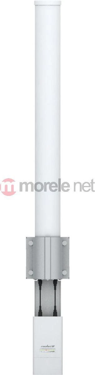 UBIQUITI AMO-2G10 Ubiquiti AMO-2G10 2.4GHz naujos kartos 2x2 dvigubo poliškumo MIMO Omni antena, 10 dBi