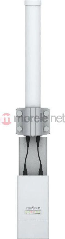 UBIQUITI AMO-5G10 Ubiquiti AMO-5G10 5GHz naujos kartos 2x2 dvigubo poliškumo MIMO Omni antena, 10 dBi