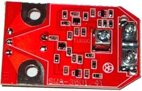 SWA 3501/4T antenos stiprintuvo mikroschema