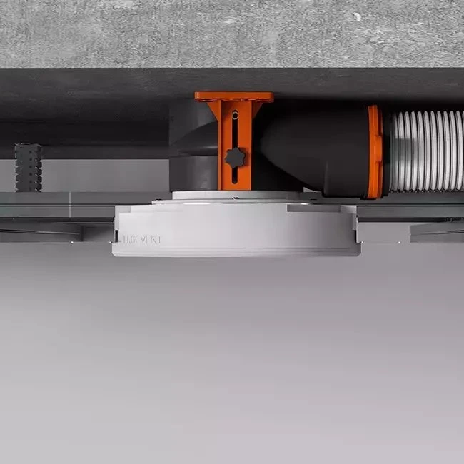 Antistatinė difuzoriaus dėžutė Ergovent SLIM BOX DN125-2X75