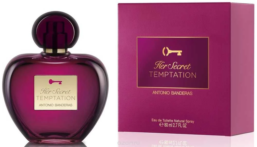 Antonio Banderas Her Secret Temptation EDT, 80 ml