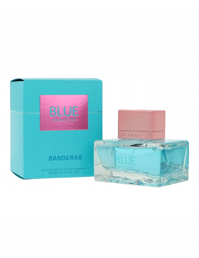 Antonio Banderas „Mėlyna Seduction“ moterims skirtas tualetinis vanduo purškiamas 50 ml