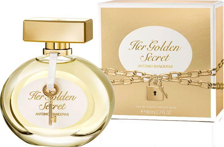 Antonio Banderas Golden Secret for Women (Kvepalai Moterims) EDT 80ml |  Varle.lt