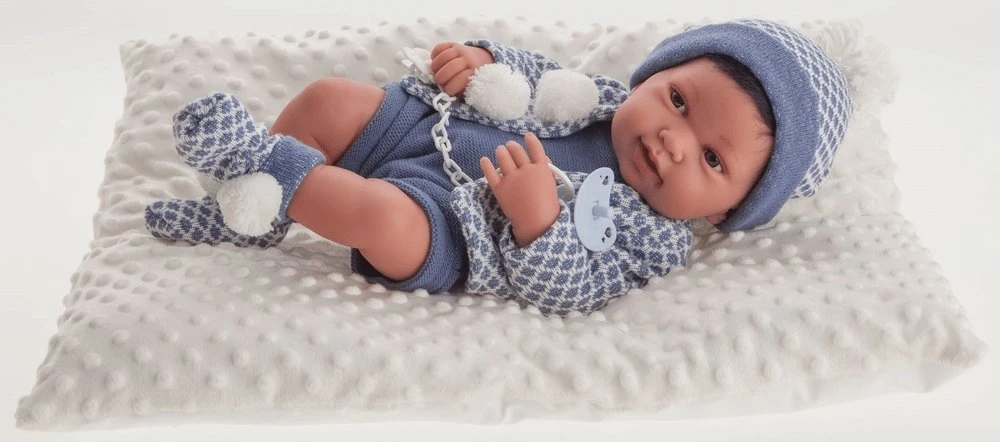 Antonio Juan Lėlė hiszpańska Recien Nacido Pipo 42cm
