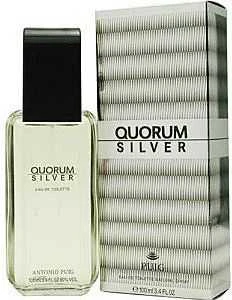 Antonio Puig Quorum Sidabrinis EDT tualetinis vanduo vyrams, 100 ml