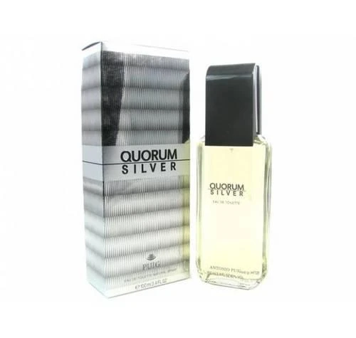 Antonio Puig Quorum Sidabrinis EDT tualetinis vanduo vyrams, 100 ml