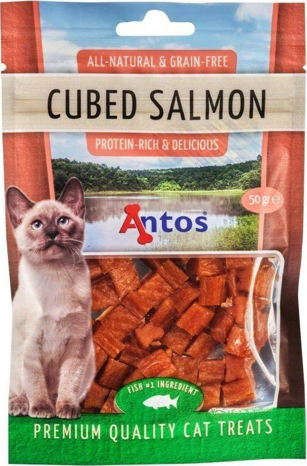 ANTOS Cubet Salmon skanėstai katėms su lašiša 50g