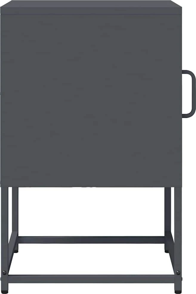 lovos spintelė antracitas 36x39x60,5cm šaltai valcuotas plienas