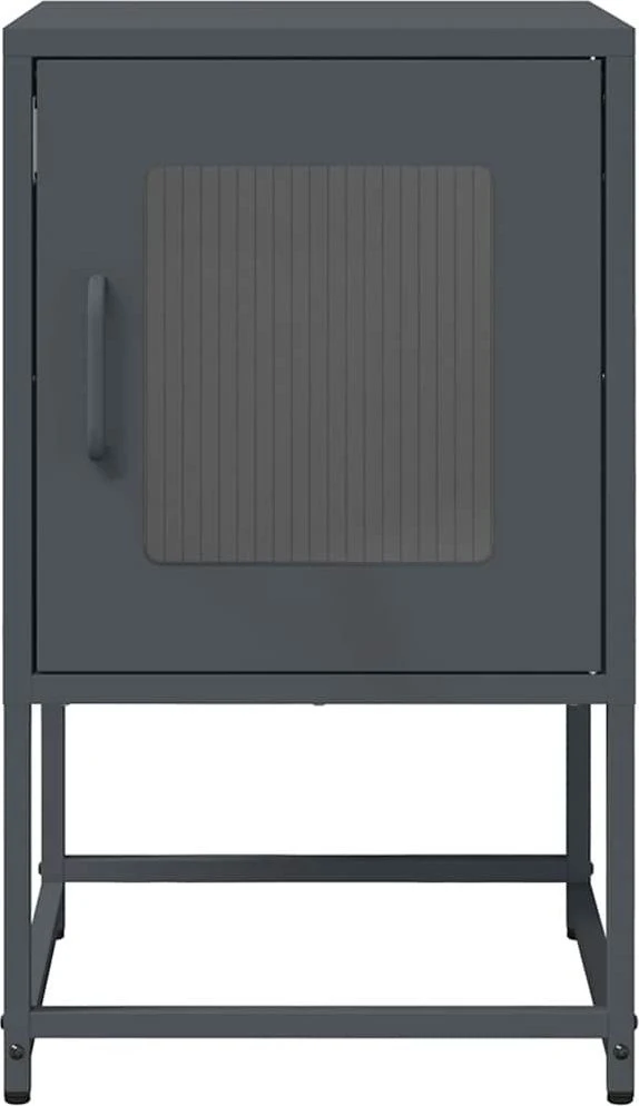 lovos spintelė antracitas 36x39x60,5cm šaltai valcuotas plienas
