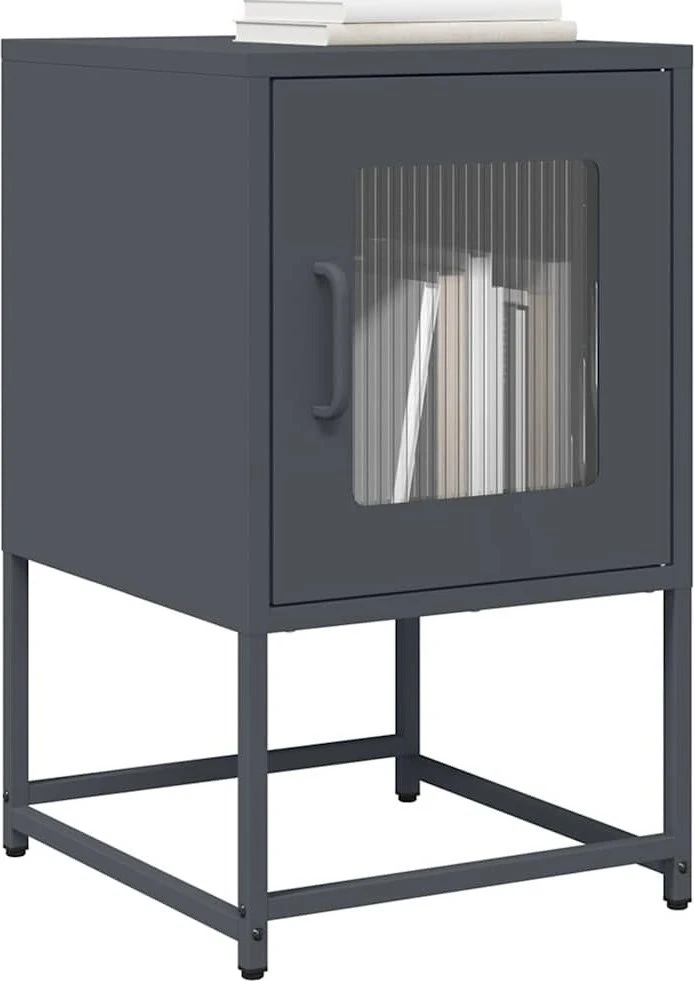 lovos spintelė antracitas 36x39x60,5cm šaltai valcuotas plienas