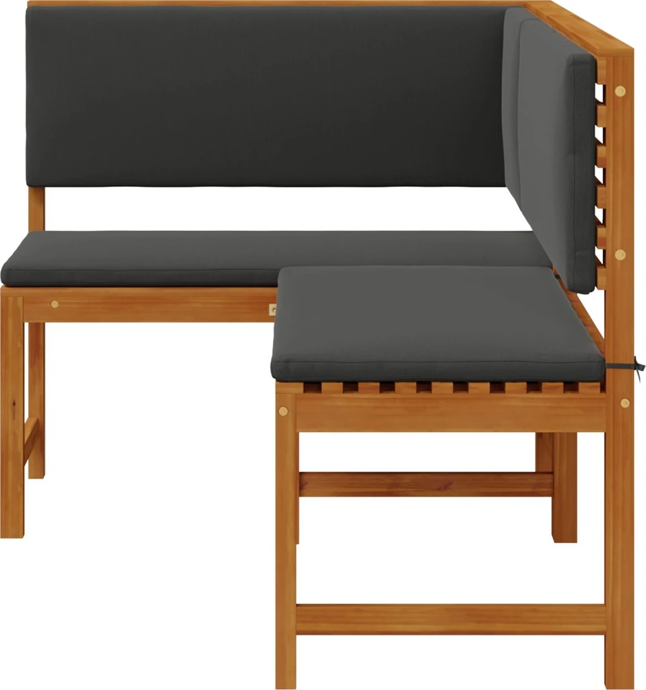 Sofa Sodo Kėdė Ruda 140 x 100 x 91cm Akacijos medienos masyvas