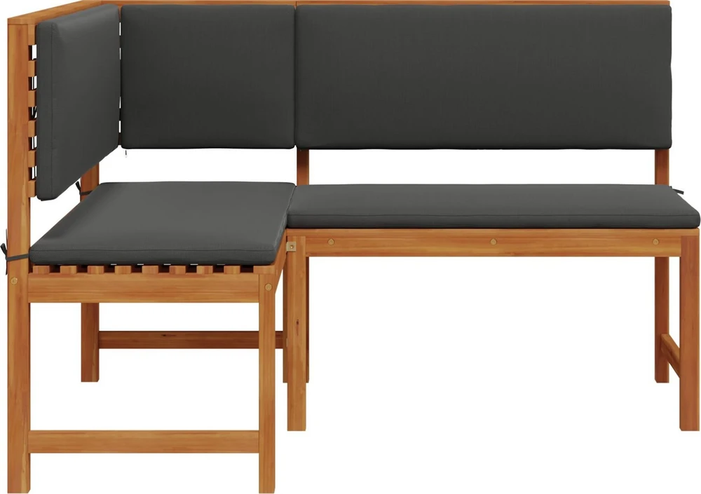 Sofa Sodo Kėdė Ruda 140 x 100 x 91cm Akacijos medienos masyvas