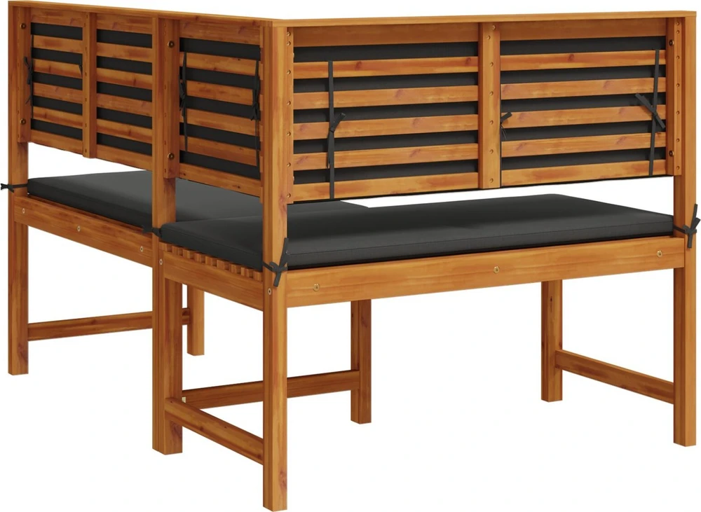 Sofa Sodo Kėdė Ruda 140 x 100 x 91cm Akacijos medienos masyvas
