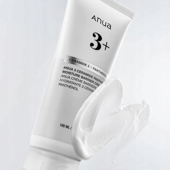 Anua 3 Ceramide Panthenol Moisture Barrier Cream - veido kremas su keramidais, 100 ml