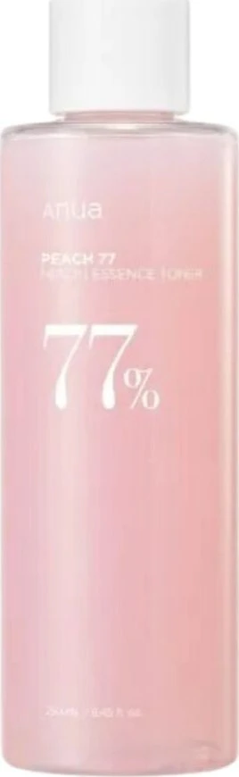 Anua Peach 77 Niacin Essence Toner Veido tonikas su persikų ekstraktu ir niacinamidu, 250 ml