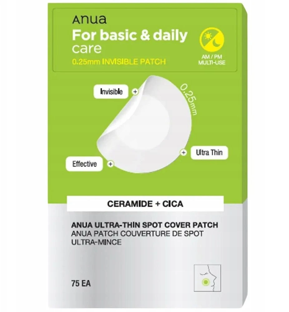 Anua Ultra-Thin Eliminates Impurities Local Treatment Patch For Face, 75 vnt.