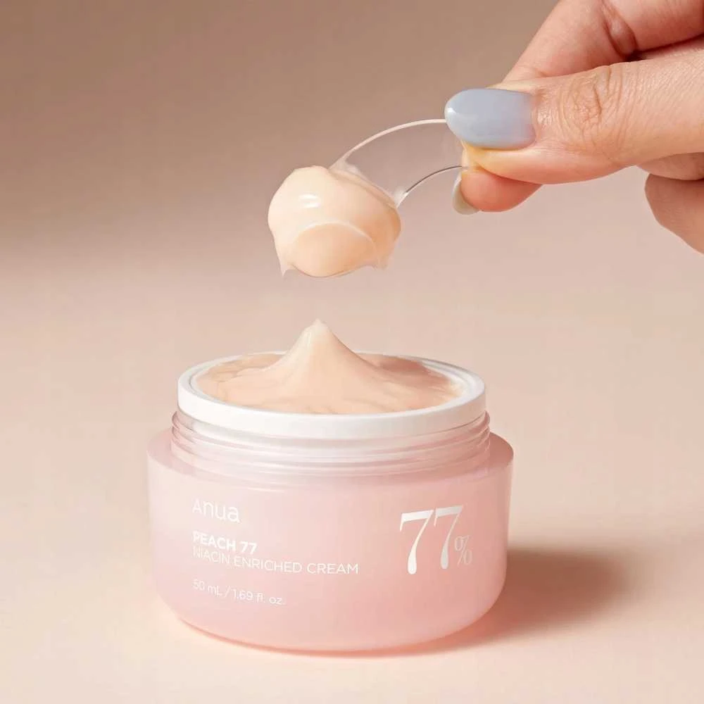 Anua Peach 77% Enriched Kreminis, 50 ml