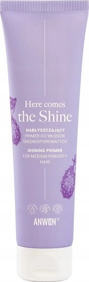 Anwen Here Comes The Shine plaukų serumas tūbelėje