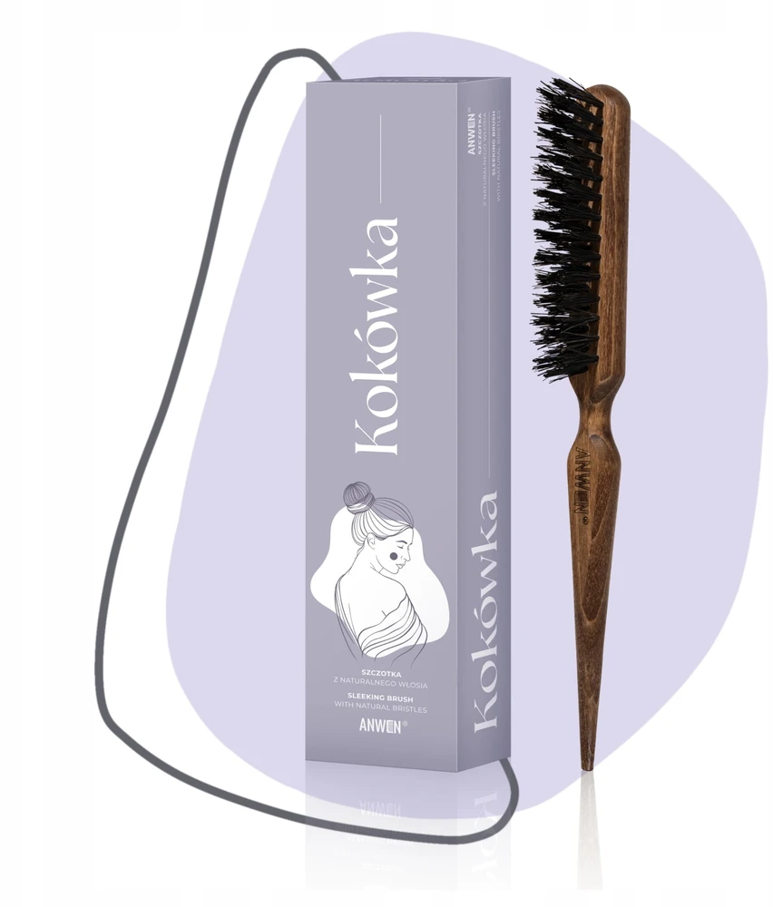 Anwen - Natural Bristle Bun