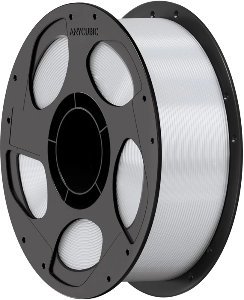 Anycubic PC Filament (Transparent Baltas) 1kg