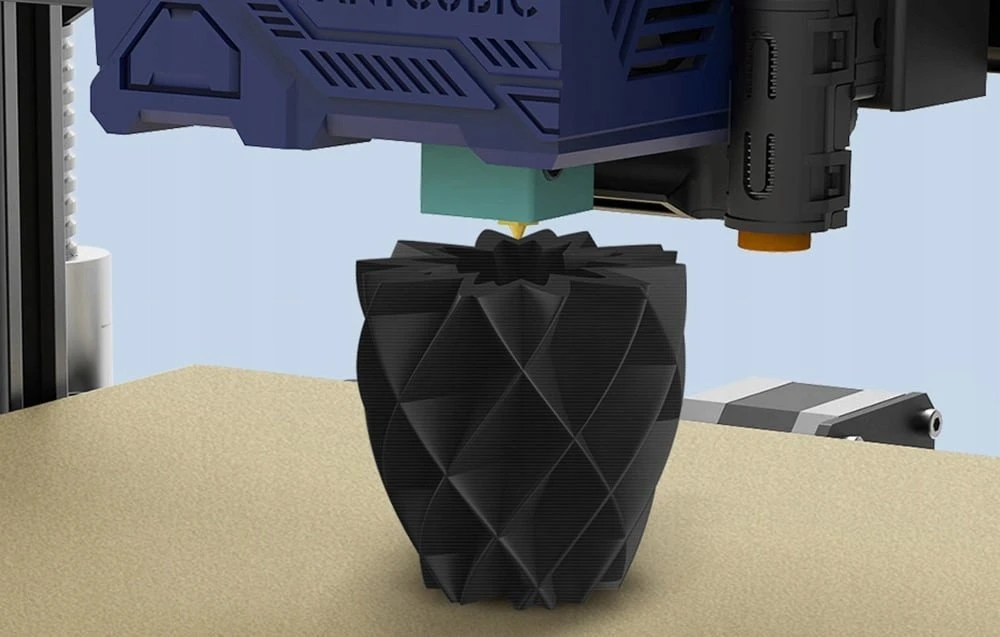 PLA Anycubic 1 KG Filament juodos spalvos